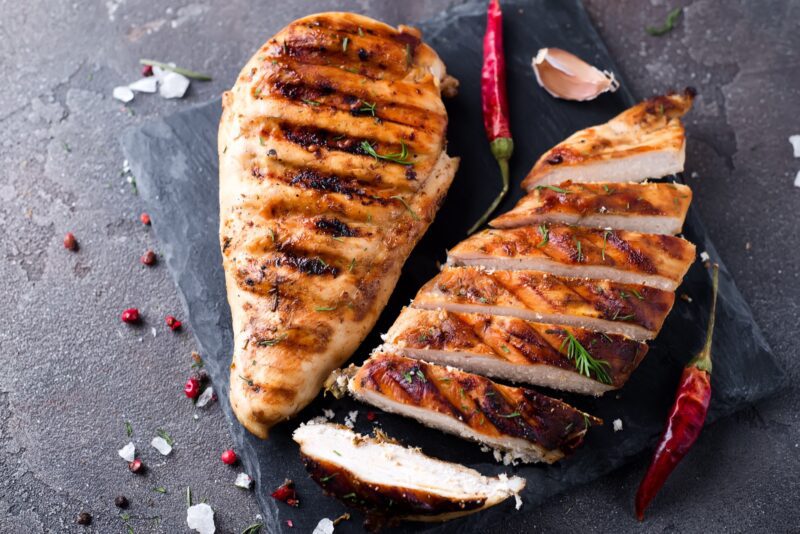 Balsamic Grilled Chicken Cutlets